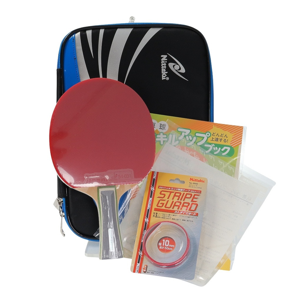ニッタク（Nittaku）（メンズ、レディース）卓球ラケット シェイク スターターセットリーブス NE6990SET  スポーツ用品はスーパースポーツゼビオ