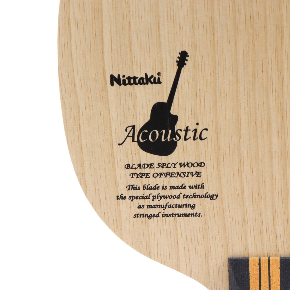 ニッタク（Nittaku）（メンズ、レディース、キッズ）卓球ラケット アコースティックC NE-6661 