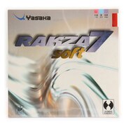ヤサカ（YASAKA）（メンズ、レディース、キッズ）卓球ラバー ラクザ7 ソフト RED B-77