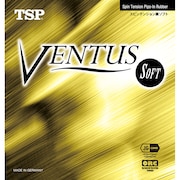 ティーエスピー（TSP）（メンズ、レディース、キッズ）卓球ラバー ヴェンタス ソフト 020441 BLK