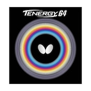 バタフライ（Butterfly）（メンズ、レディース、キッズ）卓球ラバー テナジー 64 黒 裏ソフト 05820