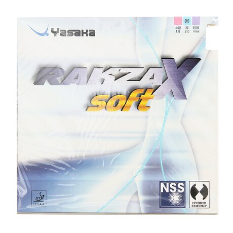 ヤサカ（YASAKA）（メンズ、レディース、キッズ）卓球ラバー ラクザX ソフト BLK B-83