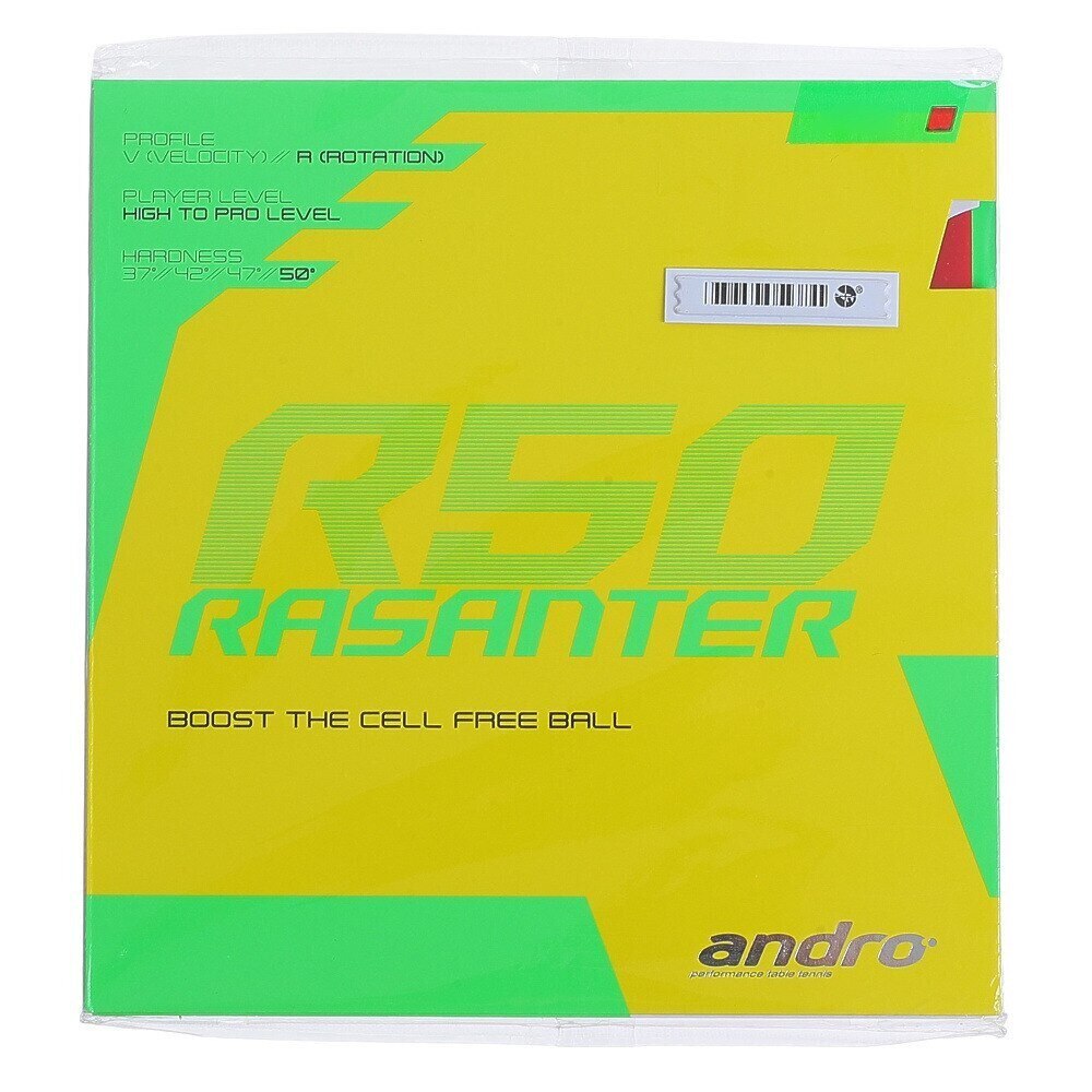 アンドロ（andro）（メンズ、レディース、キッズ）卓球ラバー ラザンター R50 112289-RD