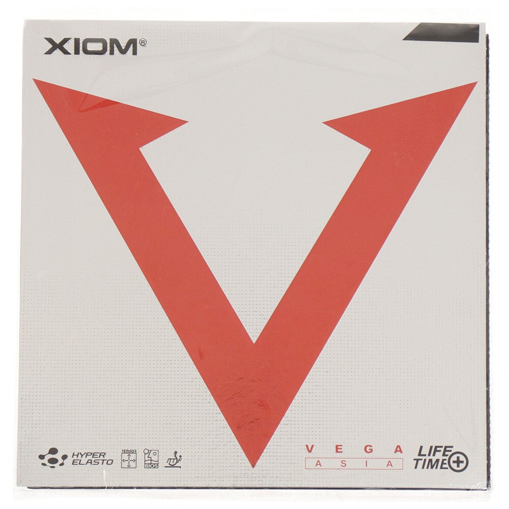 エクシオン（XIOM）（メンズ、レディース、キッズ）卓球ラバー ヴェガ アジア BK 10451