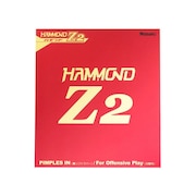 ニッタク（Nittaku）（メンズ、レディース、キッズ）卓球ラバー ハモンド Z2 裏ソフト ブラック NR-8591 BLK ハモンドZ2
