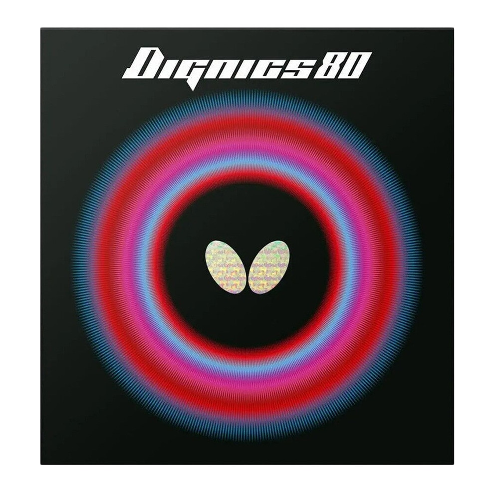 バタフライ（Butterfly）（メンズ、レディース、キッズ）卓球 ラバー ディグニクス80 06050 BLK