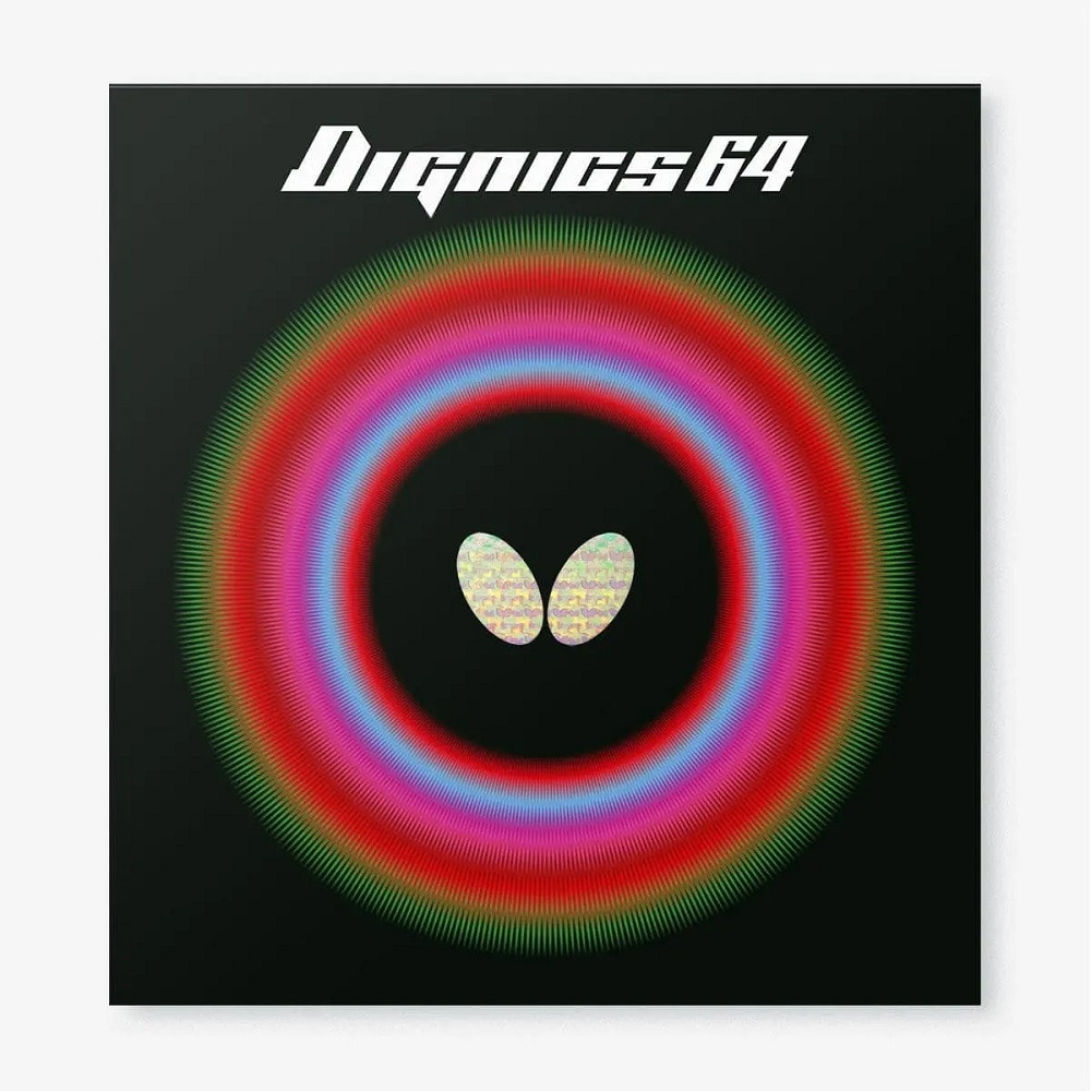 バタフライ（Butterfly）（メンズ、レディース）卓球ラバー ディグニクス64 06060 RED