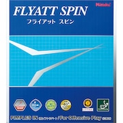 (メンズ、レディース)卓球ラバー FLYATT SPIN フライアット スピン レッド NR8569-20