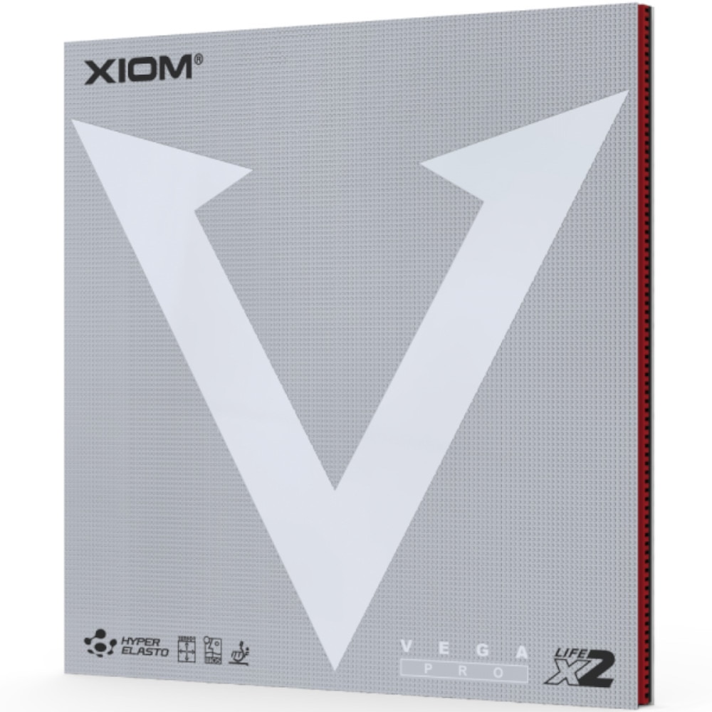 エクシオン（XIOM）（メンズ、レディース）卓球ラバー ヴェガ プロ 10411-BK
