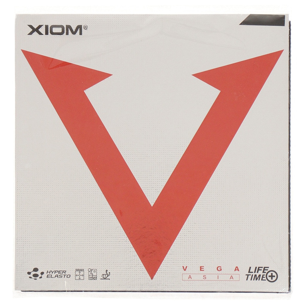 エクシオン（XIOM）（メンズ、レディース、キッズ）卓球ラバー ヴェガ アジア 10451 BK