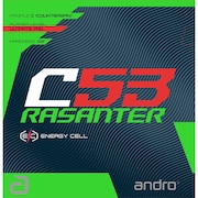 アンドロ（andro）（メンズ、レディース、キッズ）卓球ラバー RASANTER C53 110021099-BK