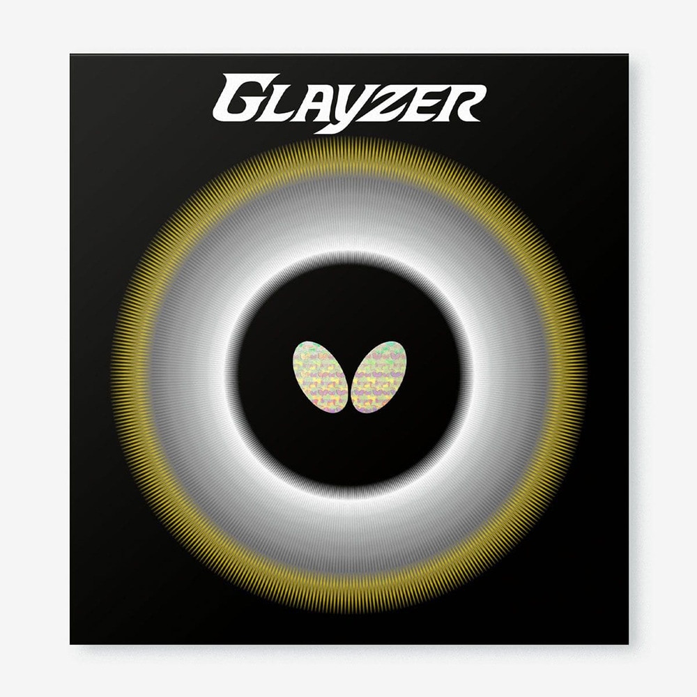 バタフライ（Butterfly）（メンズ、レディース、キッズ）卓球ラバー グレイザー レッド 06100-006