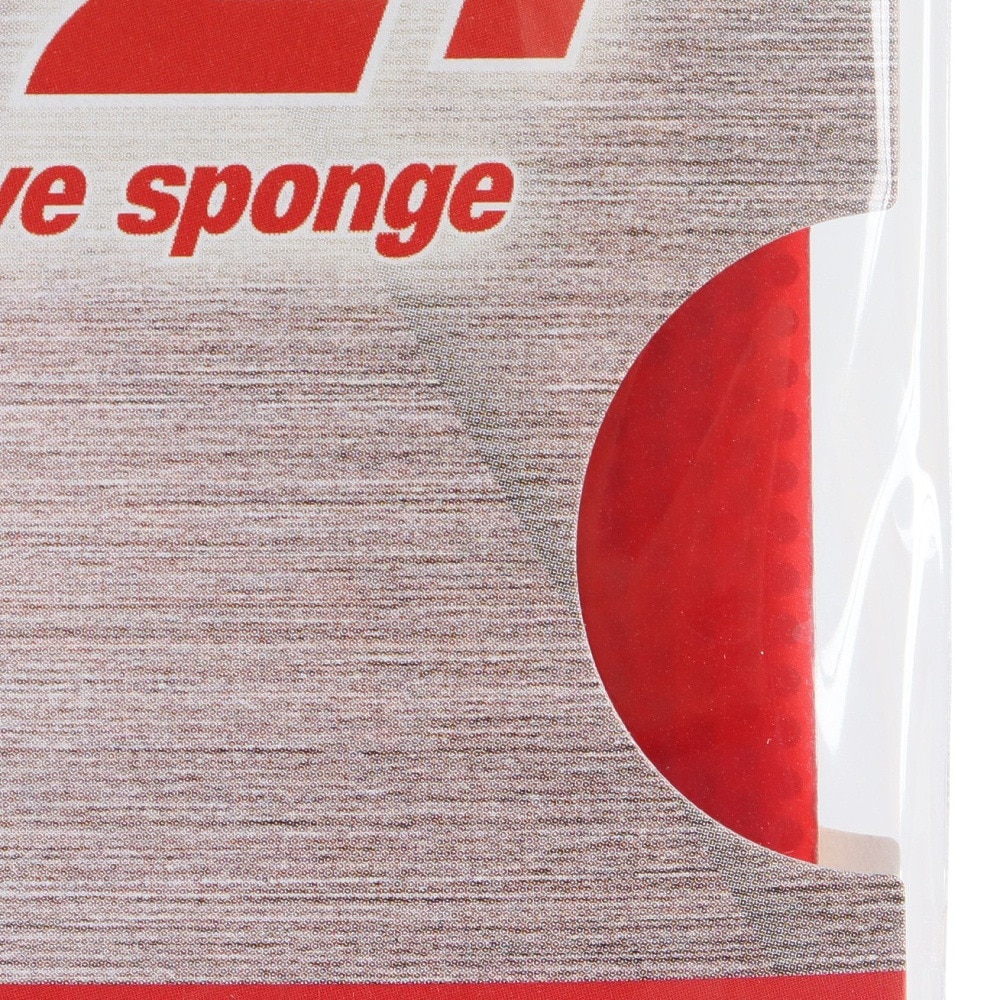 ティーエスピー（TSP）（メンズ、レディース、キッズ）卓球ラバー エクシズ F-1・21 sponge レッド 020091 0040