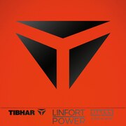 ティバー（TIBHAR）（メンズ、レディース、キッズ）卓球ラバー リンフォート パワー BT008-BLK