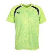 ミズノ（MIZUNO）（メンズ、レディース）卓球ウエア レプリカシャツ 黄 イエロー 82JA0Z2037