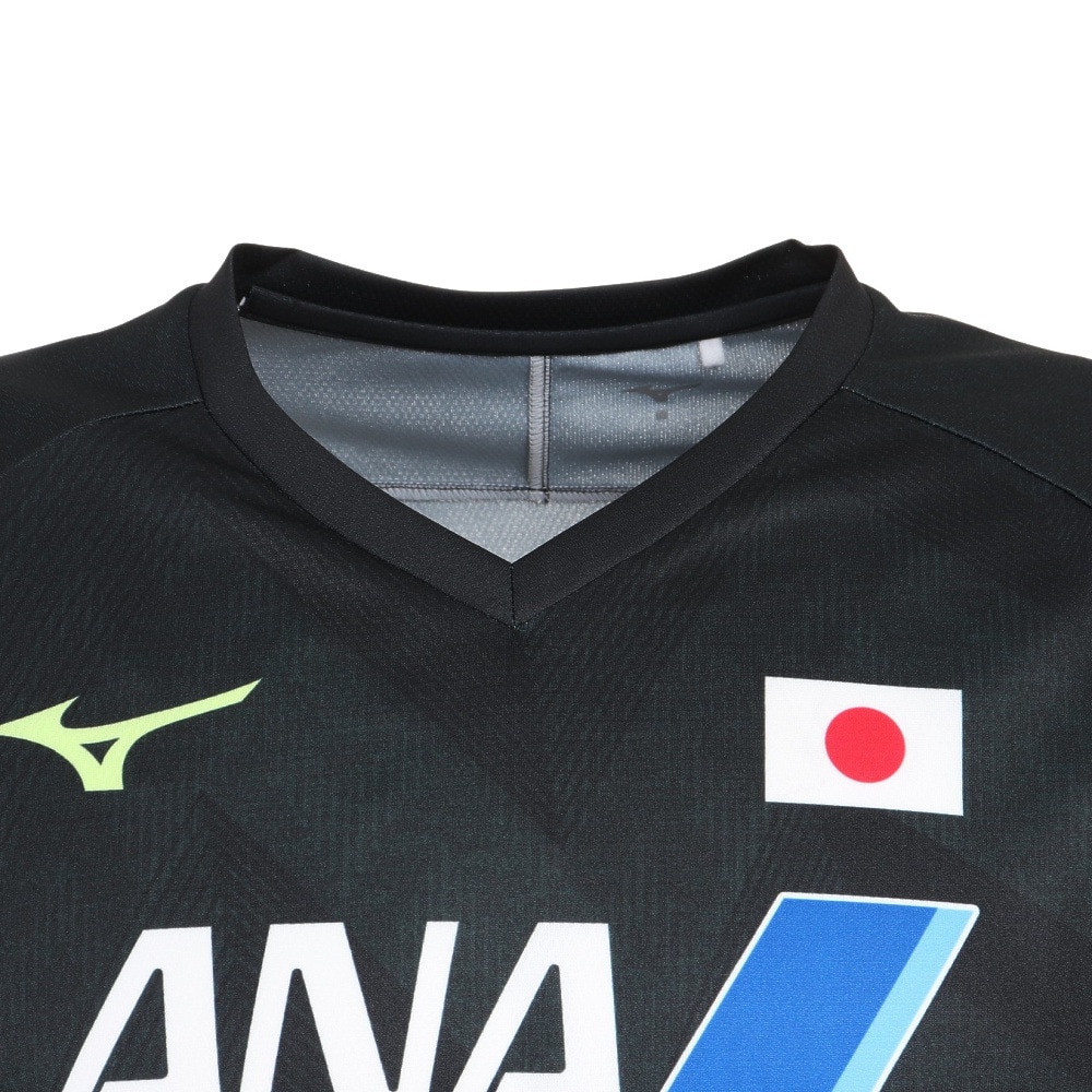 ミズノ（MIZUNO）（メンズ、レディース）卓球ウエア ゲームウェア シャツ 全日本 レプリカシャツ ユニセックス 82JA200009