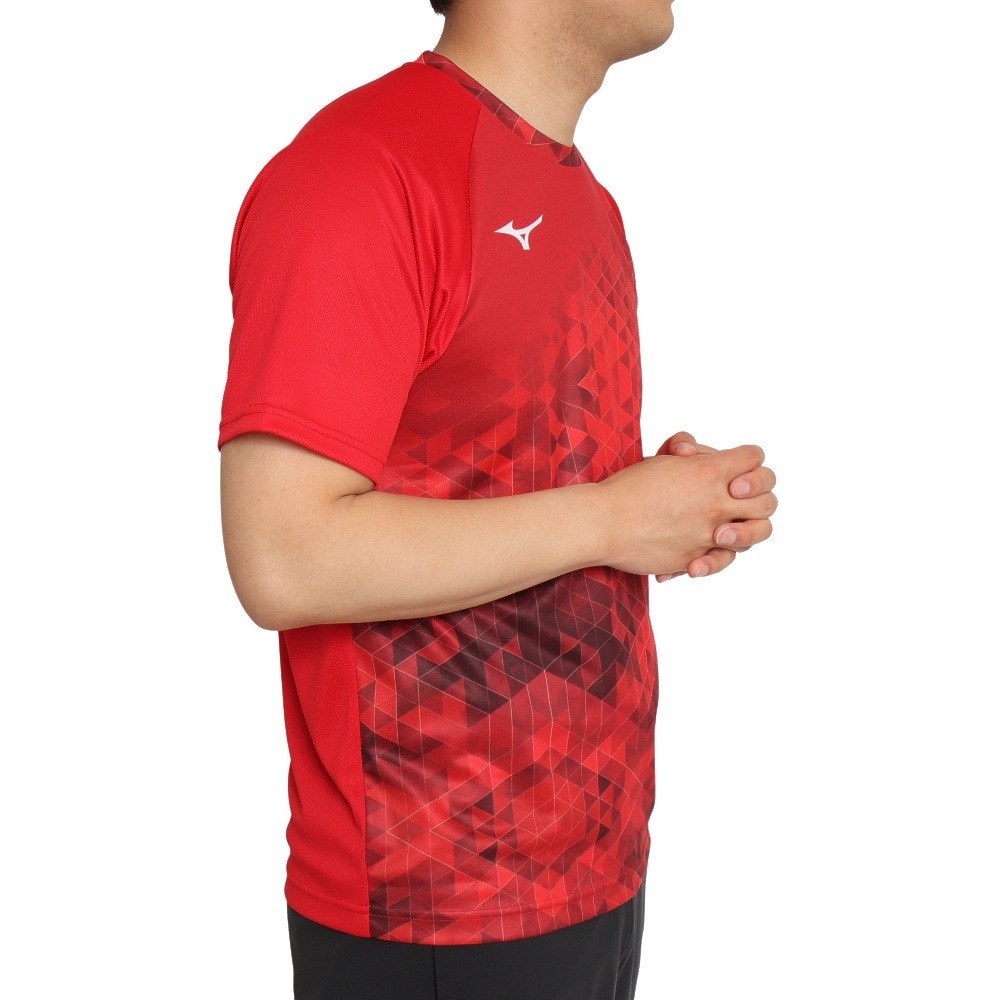 ミズノ（MIZUNO）（メンズ、レディース）卓球ウエア シャツ ゲームシャツ ユニセックス 82JA210462  スポーツ用品はスーパースポーツゼビオ
