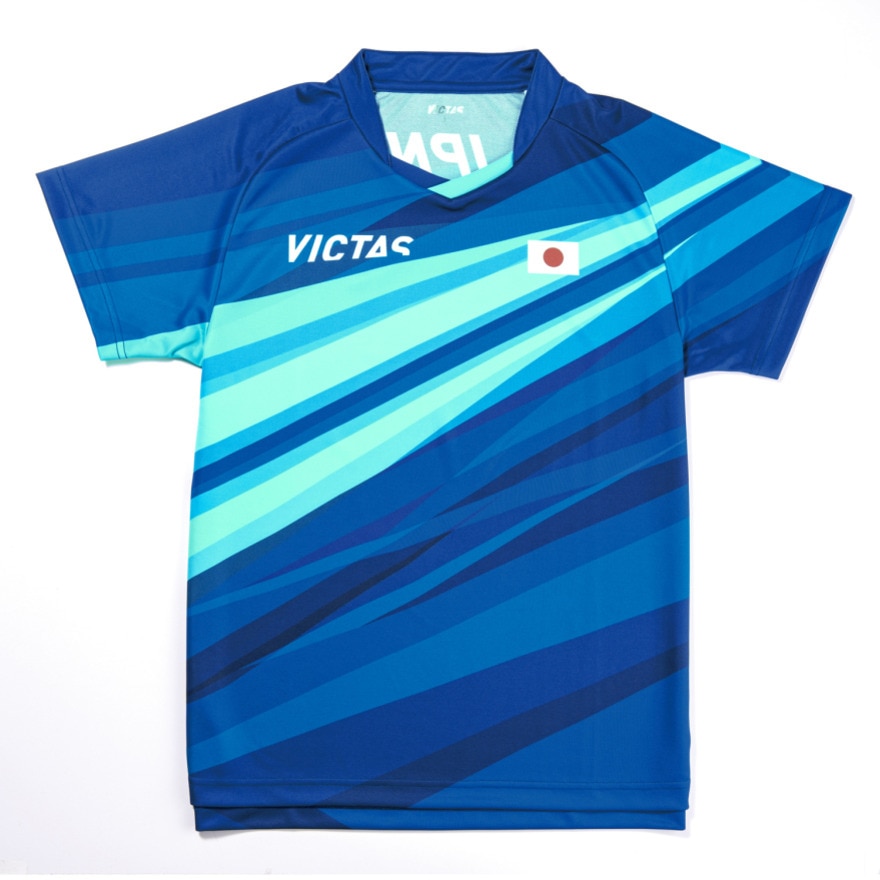 ヴィクタス（VICTAS）（メンズ）卓球ウエア シャツ V-オーセンティックシャツ 532111 BL