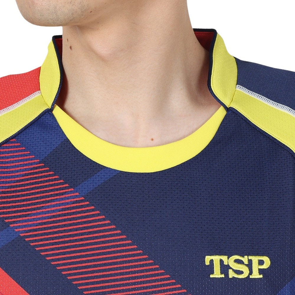 ティーエスピー（TSP）（メンズ）卓球ウエア シャツ プラッドチェックシャツ 031408 0040