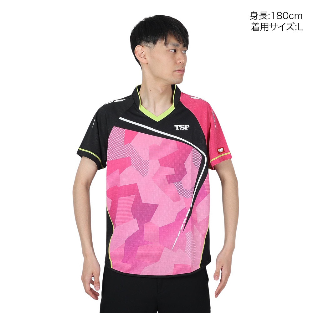 ティーエスピー（TSP）（メンズ）卓球ウエア シャツ フォルツァシャツ 031419 0300