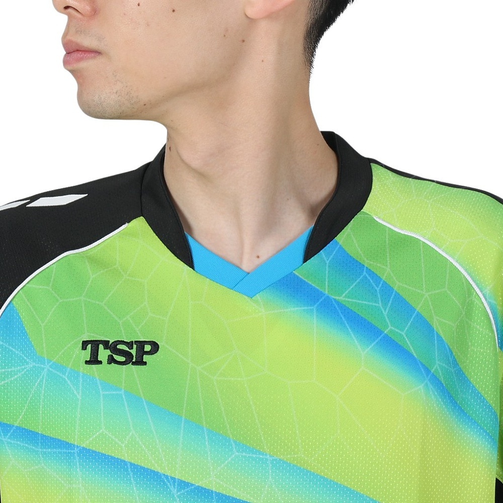 ティーエスピー（TSP）（メンズ）卓球ウエア シャツ プラネシャツ 031424 0280