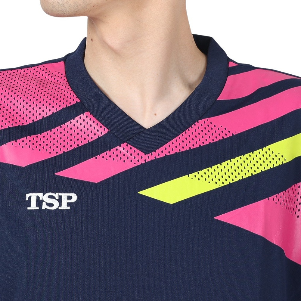 ティーエスピー（TSP）（メンズ）卓球ウエア シャツ ジョワイユシャツ 031427 0100