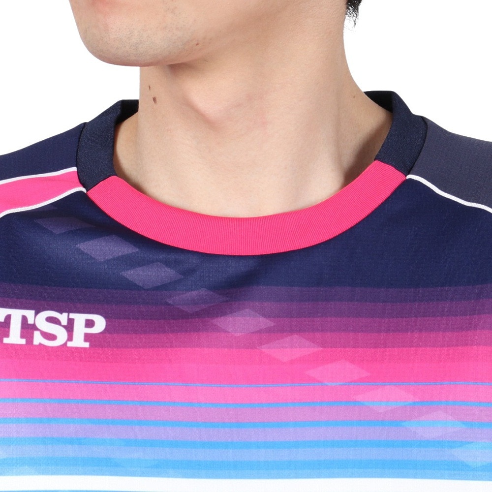 ティーエスピー（TSP）（メンズ、レディース）卓球ウエア シャツ クラールシャツ 031428 0100 速乾