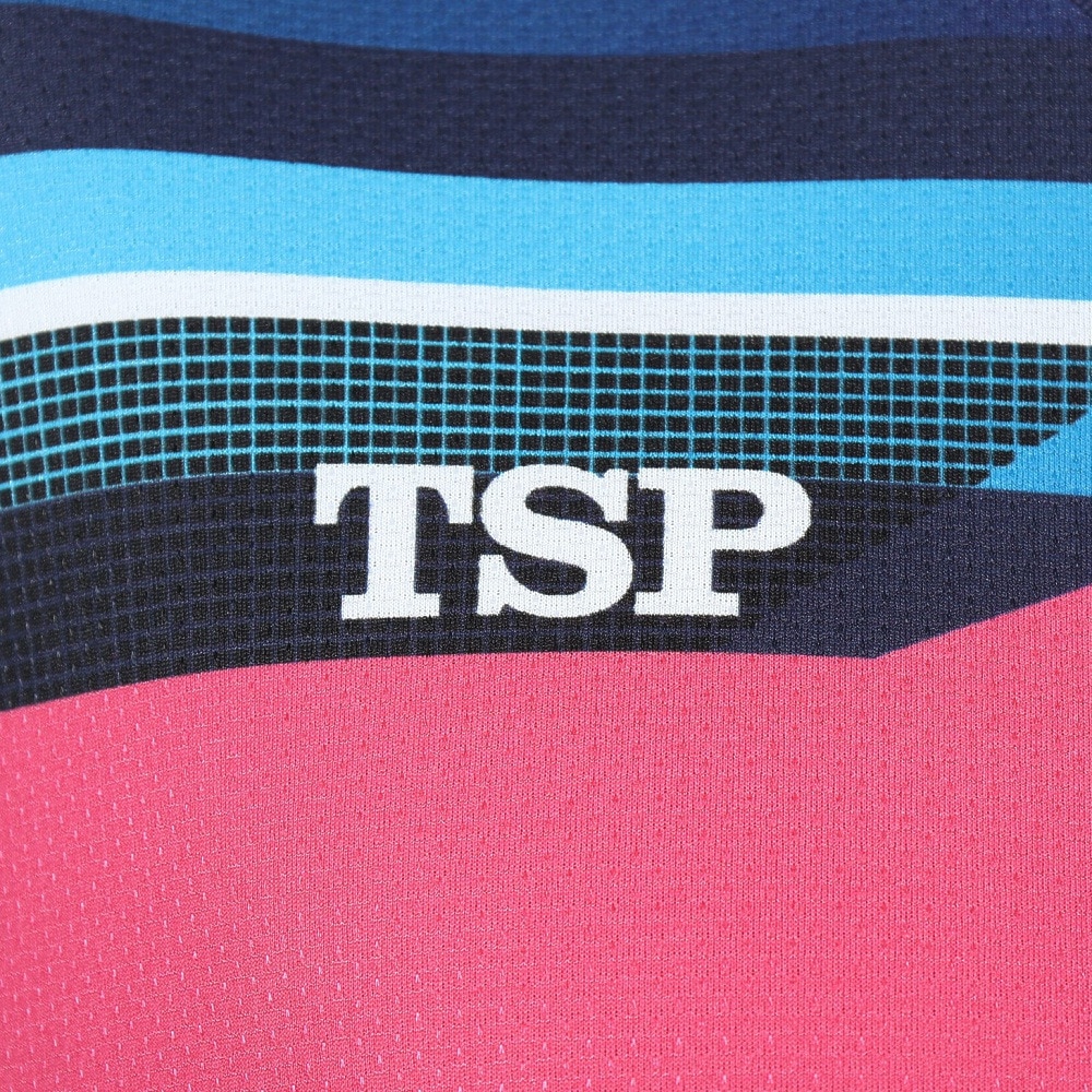 ティーエスピー（TSP）（メンズ、レディース）卓球ウエア 半袖シャツ マジェステシャツ 031429 0100 速乾