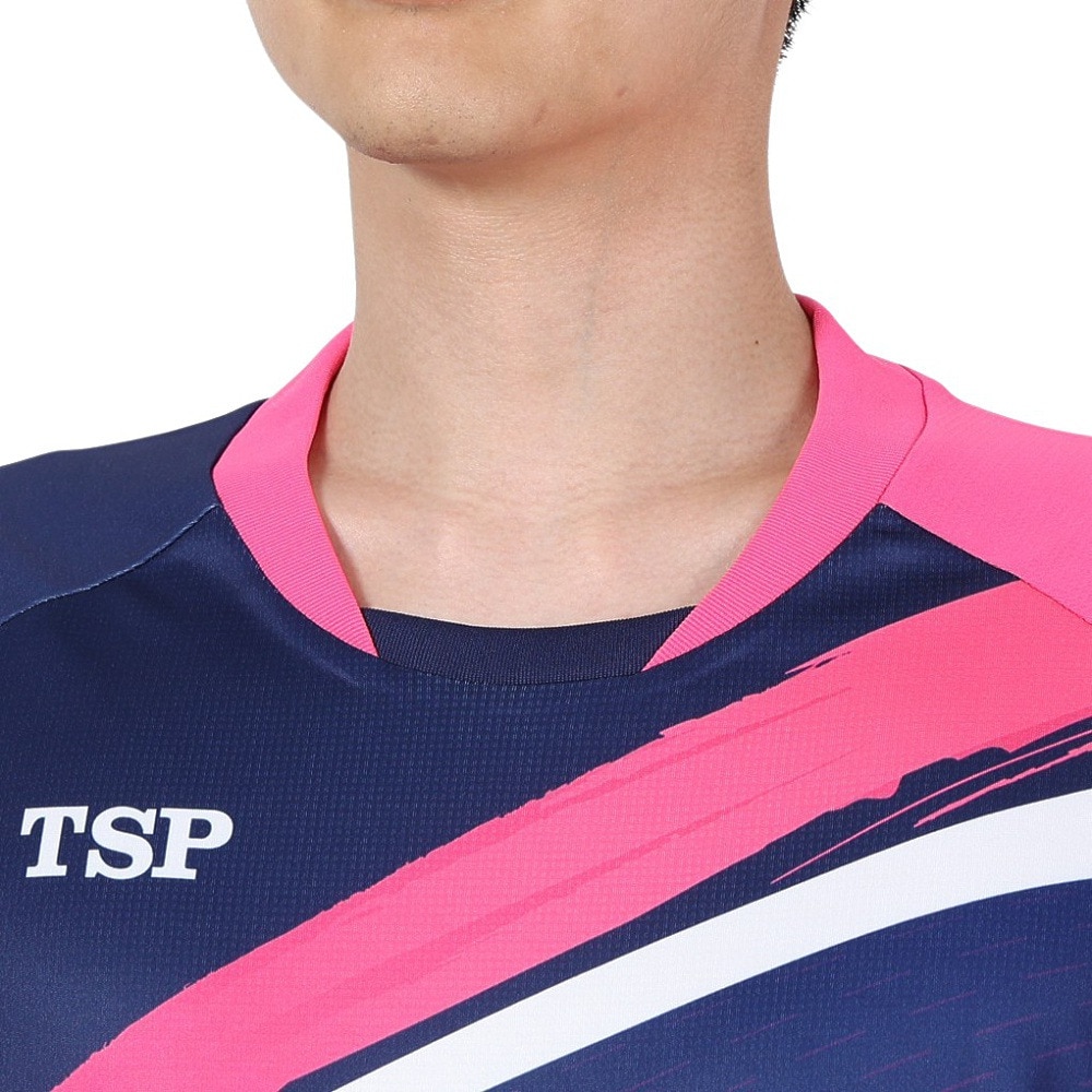 ティーエスピー（TSP）（メンズ、レディース）卓球ウエア シャツ アルドーレシャツ 031430 0100 速乾