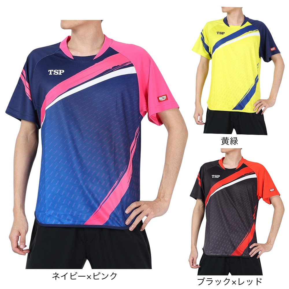 ティーエスピー（TSP）（メンズ、レディース）卓球ウエア シャツ アルドーレシャツ 031430 0280 速乾