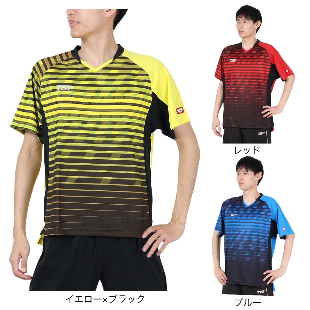 ティーエスピー（TSP）（メンズ、レディース）卓球ウエア シャツ レサントシャツ 031435 0120 速乾