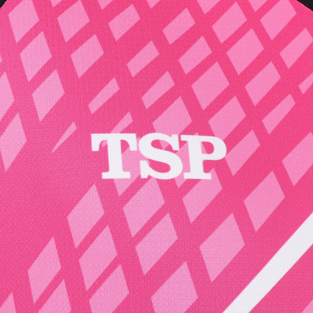 ティーエスピー（TSP）（メンズ、レディース）卓球ウエア シャツ デルニエシャツ 031436 0300 速乾