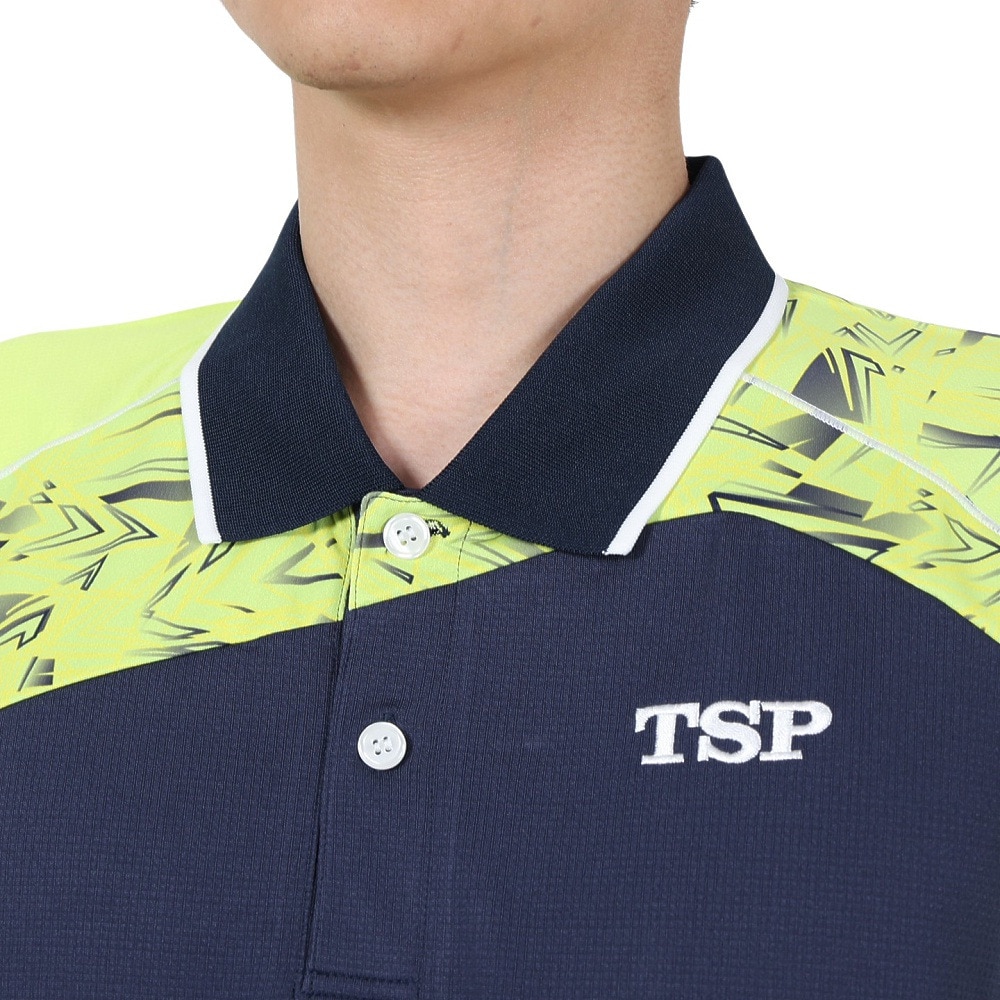 ティーエスピー（TSP）（メンズ、レディース）卓球ウエア シャツ オルビットシャツ 031413 0280