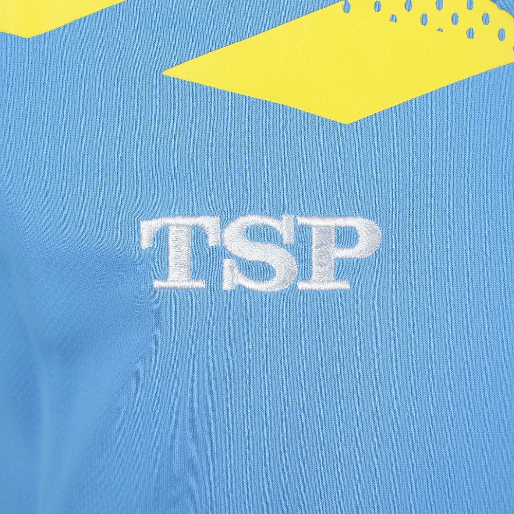 ティーエスピー（TSP）（キッズ）卓球ウエア 半袖シャツ ジュニア ジョワイユシャツ 031427 0120 JR 速乾