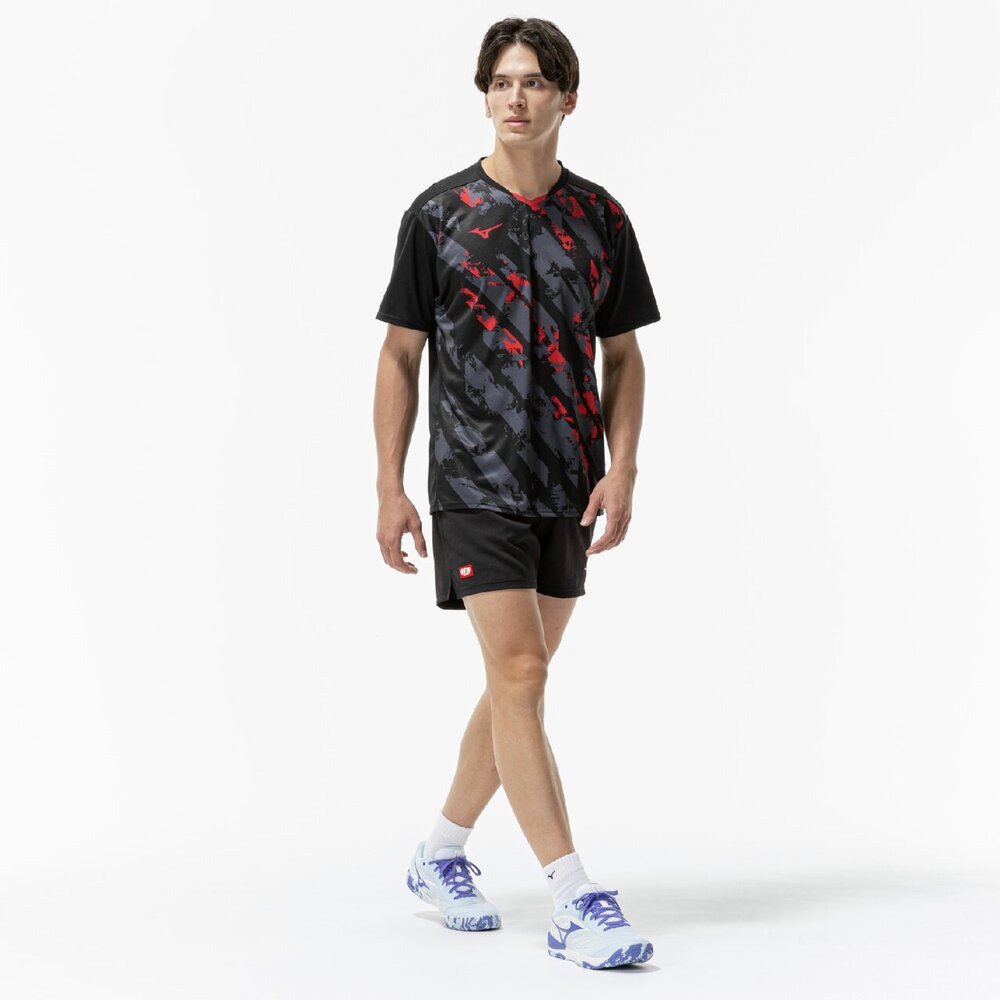 ミズノ（MIZUNO）（メンズ、レディース）卓球ウエア ゲームシャツ