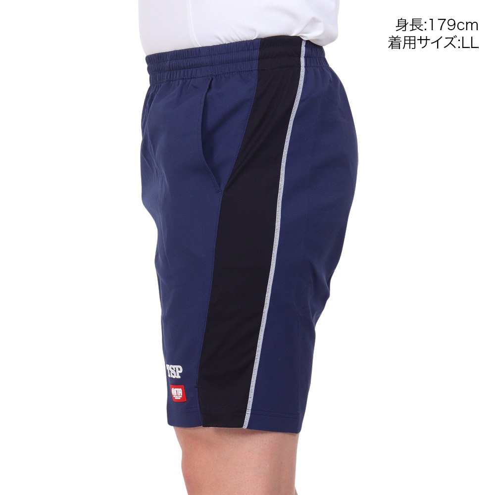 ティーエスピー（TSP）（メンズ）卓球ウエア パンツ グラディーノハーフパンツ 034405 0100 速乾