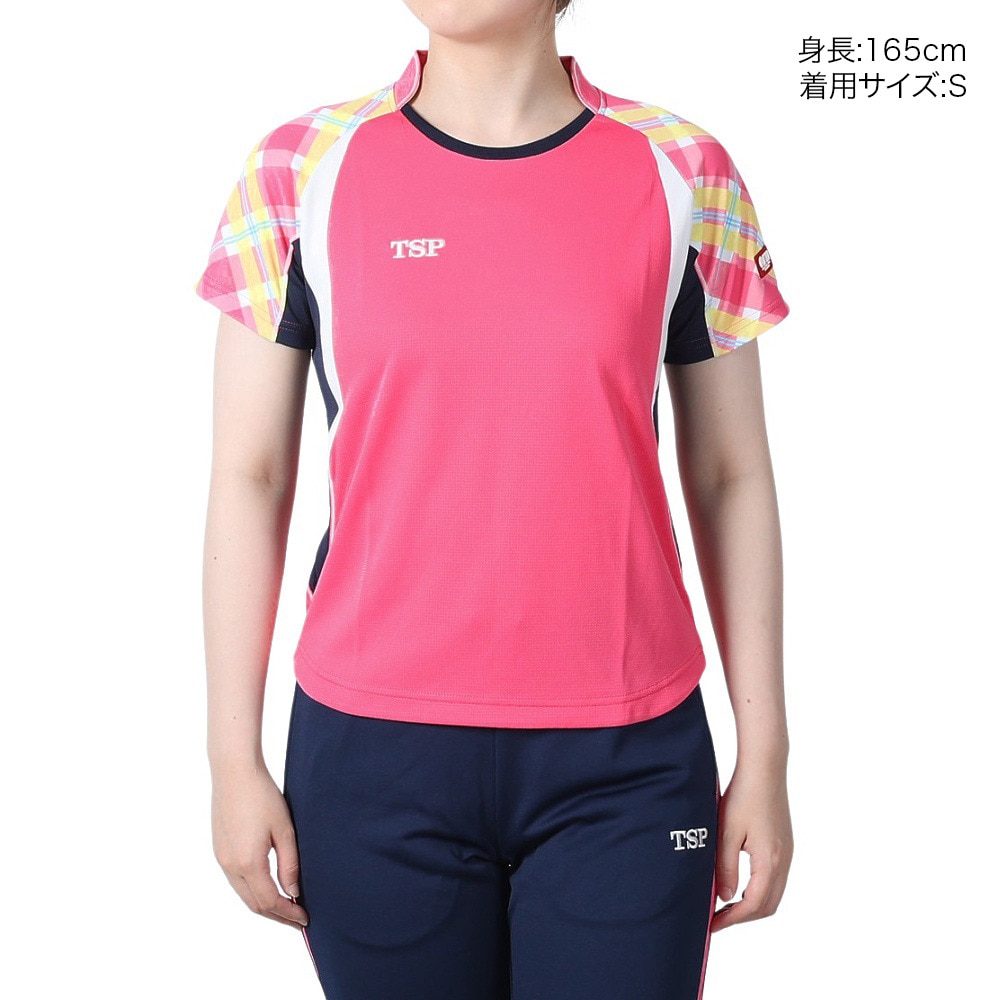 ティーエスピー（TSP）（レディース）卓球ウエア シャツ レディース パルフェシャツ 032406 0300