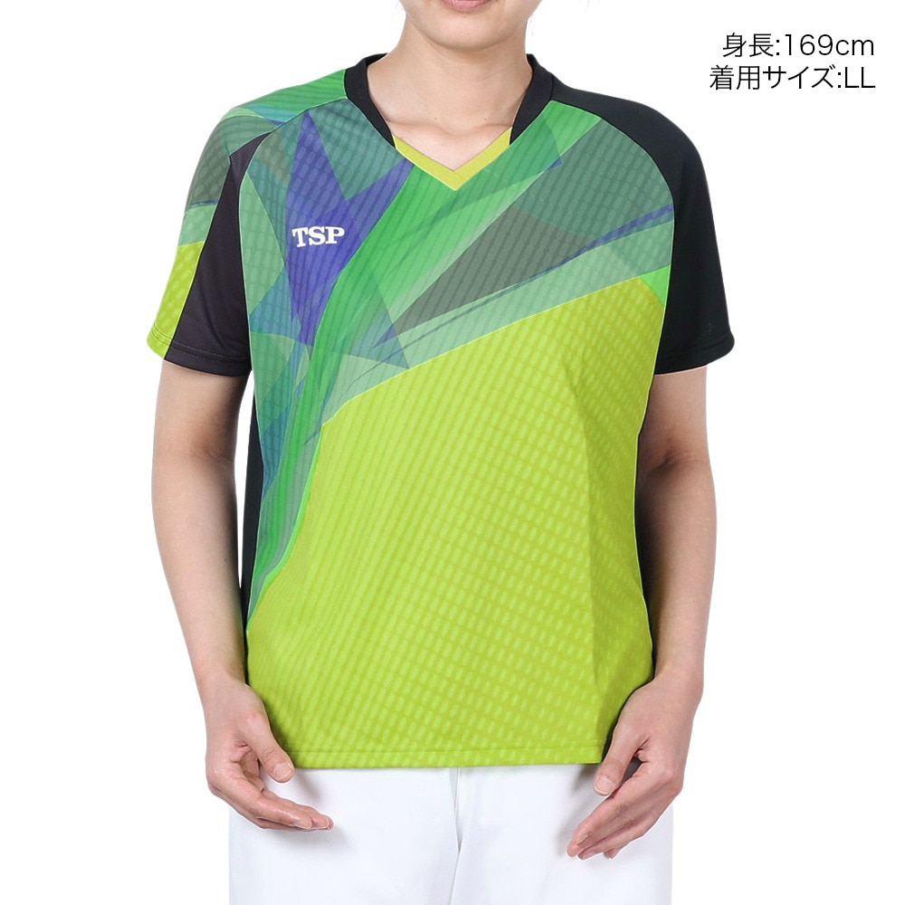 ティーエスピー（TSP）（レディース）卓球ウエア シャツ レディス フィナール 032420 0280 速乾
