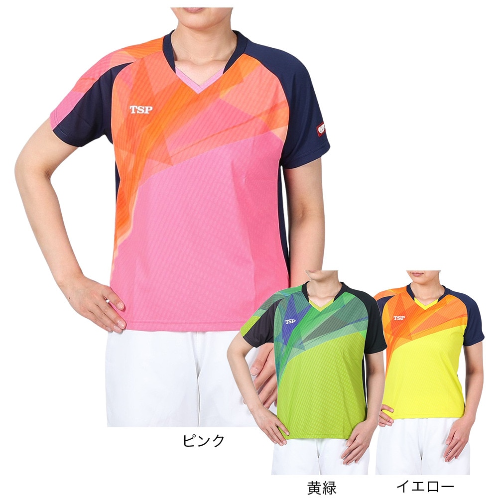 ティーエスピー（TSP）（レディース）卓球ウエア シャツ レディス フィナールシャツ 032420 0300 速乾
