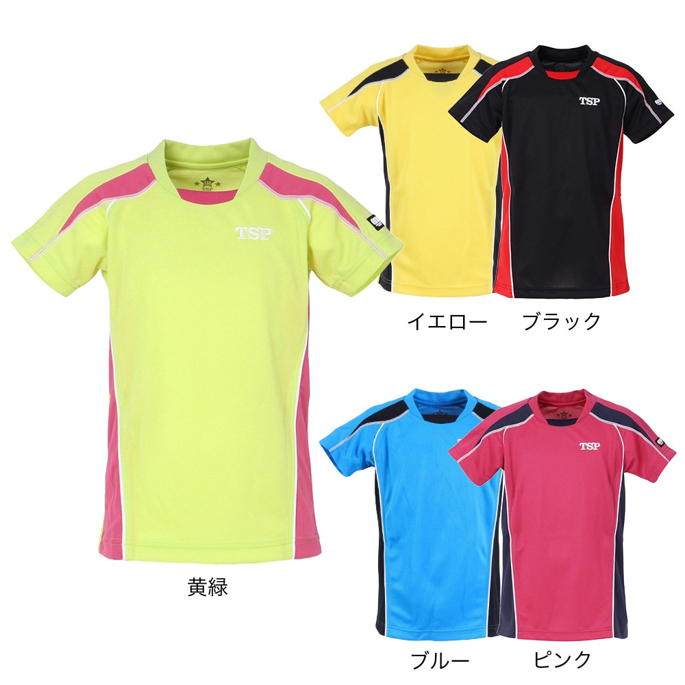 ティーエスピー（TSP）（キッズ）ジュニア 卓球ウエア デファンスシャツ 030265 0020 JR