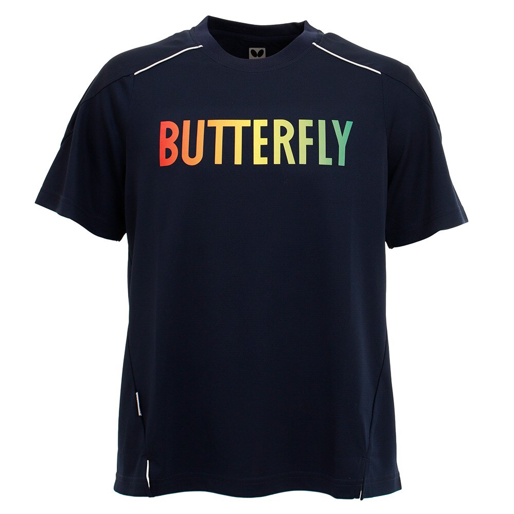  Tシャツ メンズ GL 半袖Tシャツ 45580-178 NVY 卓球ウェア