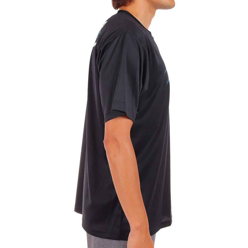 エックスティーエス（XTS） ドライプラス 半袖Tシャツ 740G0ES8859 BLK 卓球ウェア