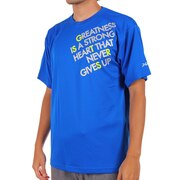 エックスティーエス（XTS） ドライプラス 半袖Tシャツ 740G0ES8861 BLU 卓球ウェア