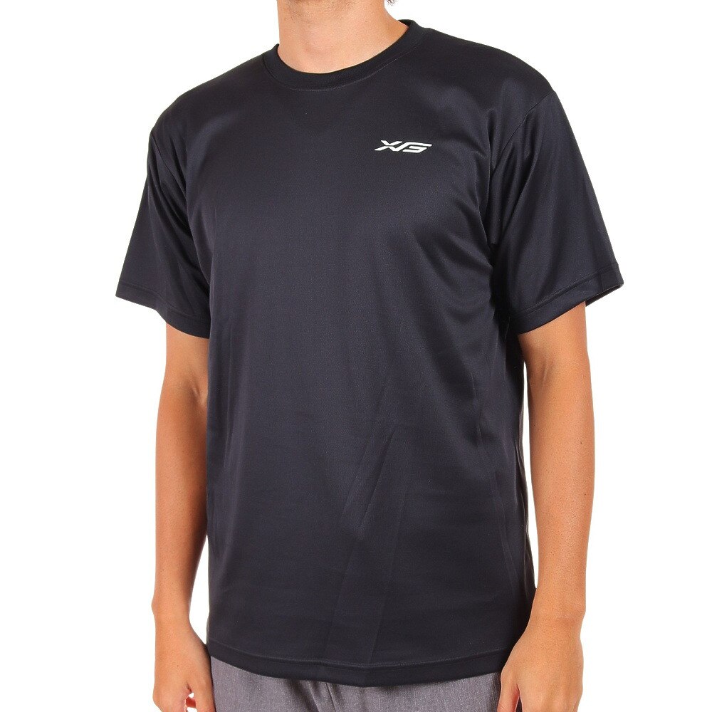 エックスティーエス（XTS） ドライプラス 半袖Tシャツ 740G0ES8866 BLK 卓球ウェア