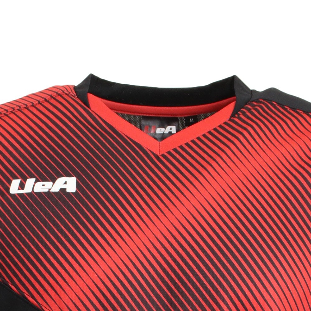 Uea（Uea）（メンズ）卓球ウェア ユニフォーム 日本卓球協会(JTTA)公認 ドライプラス 卓球シャツ UEA301 BLK 吸汗速乾