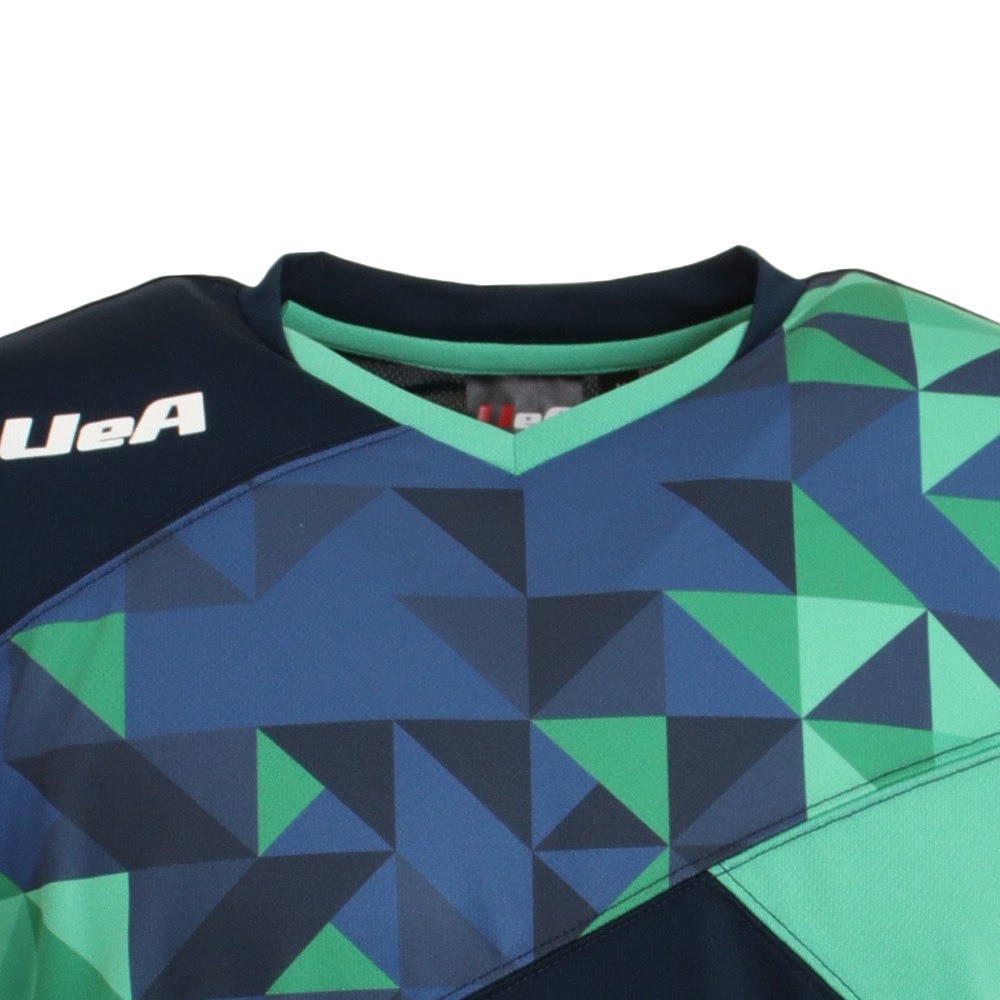 Uea（Uea）（メンズ）卓球 ユニフォーム 日本卓球協会(JTTA)公認 ドライプラス Tシャツ UEA306 NVY 卓球ウェア 吸汗速乾