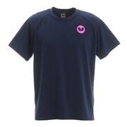 バタフライ（Butterfly）（メンズ、レディース）卓球ウエア シャツ カリソン 半袖Tシャツ 45740-178 NVY