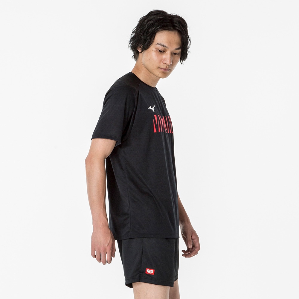 ミズノ（MIZUNO）（メンズ、レディース）卓球ウエア シャツ ゲームシャツ ユニセックス 82JAA11109