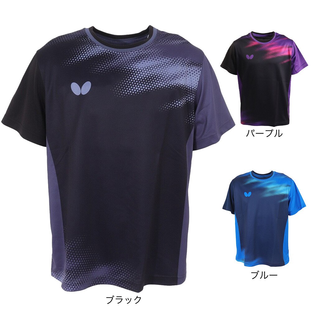 バタフライ（Butterfly）（メンズ、レディース）卓球ウエア シャツ ラシュリーTシャツ 46350-177