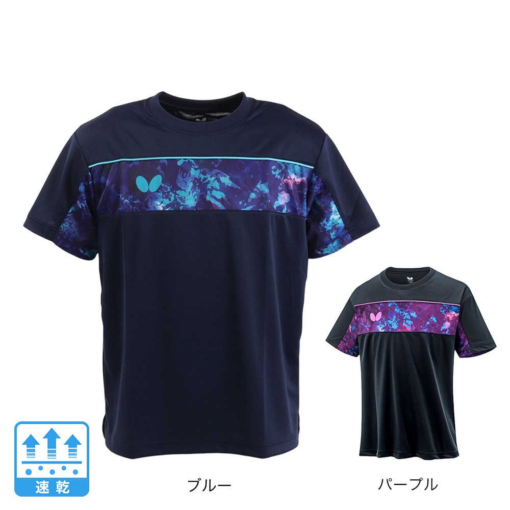 バタフライ（Butterfly）（メンズ、レディース）卓球ウエア シャツ ラセナTシャツ 46360-243
